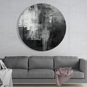 Betoverde talisman – Rond Glasschilderij