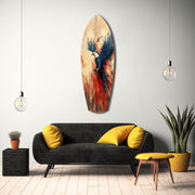American Eagle Glass Wall Art