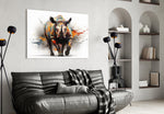 The Power of Colors Glass Wall Art || Designer Collection