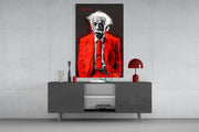 Genius Physicist Glass Wall Art || Designer Collection
