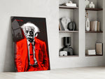 Genius Physicist Glass Wall Art || Designer Collection
