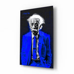 Genius Physicist Glass Wall Art || Designer Collection