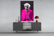 Genius Physicist Glass Wall Art || Designer Collection
