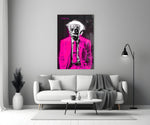 Genius Physicist Glass Wall Art || Designer Collection