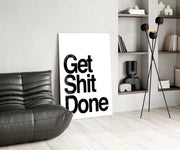 Get Shit Done – Glasbild