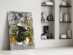 Game of Wealth Glass Wall Art || Designer Collection