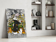 Game of Wealth Glass Wall Art || Designer Collection