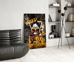 Owner of the World: Urban Billionaire Glass Wall Art || Designer Collection