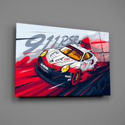 Classic Sports Car Glass Wall Art || Designer Collection