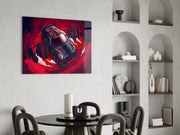 MINI Vortex of Speed Glass Wall Art || Designer Collection