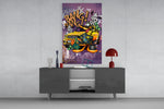 Daffy Luxury and Speed Glass Wall Art || Designer Collection
