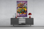Daffy Luxury and Speed Glass Wall Art || Designer Collection