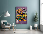 Daffy Luxury and Speed Glass Wall Art || Designer Collection