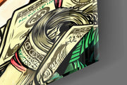 Tommy Shelby Money and Power Glass Wall Art || Designer Collection