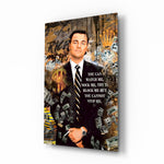 Wall Street High-Roller Glass Wall Art || Designer Collection