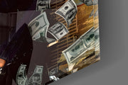 Wall Street High-Roller Glass Wall Art || Designer Collection