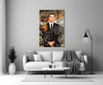Wall Street High-Roller Glass Wall Art || Designer Collection