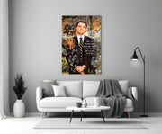 Wall Street High-Roller Glass Wall Art || Designer Collection