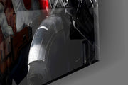 Comic Hero Squad Glass Wall Art || Designer Collection