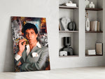 Cinematic Mob Boss Glass Wall Art || Designer Collection