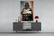 Crisis of the Dark Side Glass Wall Art || Designer Collection