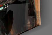 Crisis of the Dark Side Glass Wall Art || Designer Collection