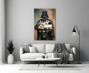 Crisis of the Dark Side Glass Wall Art || Designer Collection