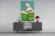 Seagull Science Glass Wall Art || Designer Collection