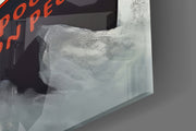 Wise Seagull Glass Wall Art || Designer Collection