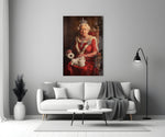 The Queen's Secret Glass Wall Art || Designer Collection