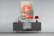 Apple Elegance Glass Wall Art || Designer Collection