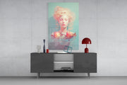 Apple Tranquility Glass Wall Art || Designer Collection