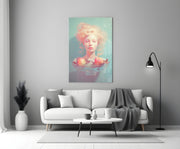 Apple Tranquility Glass Wall Art || Designer Collection