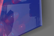 Pink Bubbles Glass Wall Art || Designer Collection