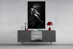 Loneliness in Space Glass Wall Art || Designer Collection