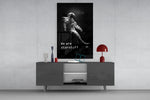 Loneliness in Space Glass Wall Art || Designer Collection