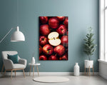 Queen of Apples Glass Wall Art || Designer Collection
