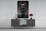 Modern Vinyl Character Glass Wall Art || Designer Collection