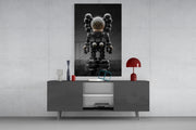 Modern Vinyl Character Glass Wall Art || Designer Collection