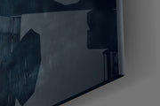 Red Moon Rising Glass Wall Art || Designer Collection