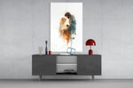 Holy Family Glass Wall Art || Designer Collection