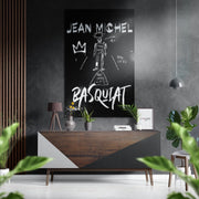 Witte Krijt Stok figuur – Dibond Schilderij