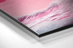 Surf in Roze planeet – Dibond Schilderij