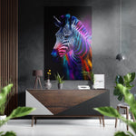 Zebra – Dibond Schilderij