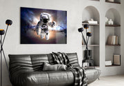 Astronaut Glass Wall Art.