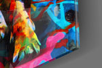 Tiger Glass Wall Art.
