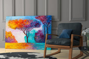 The Story of Autumn Glass Wall Art.
