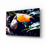 Toco Toucan Glass Wall Art.