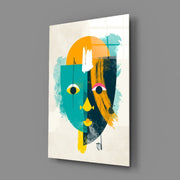 Illustration Glass Wall Art.