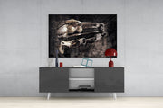 Car Glass Wall Art.